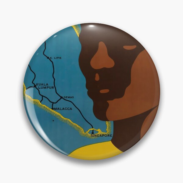 Item preview, Visit Malaya vintage travel poster designed and sold by stickart-marek.