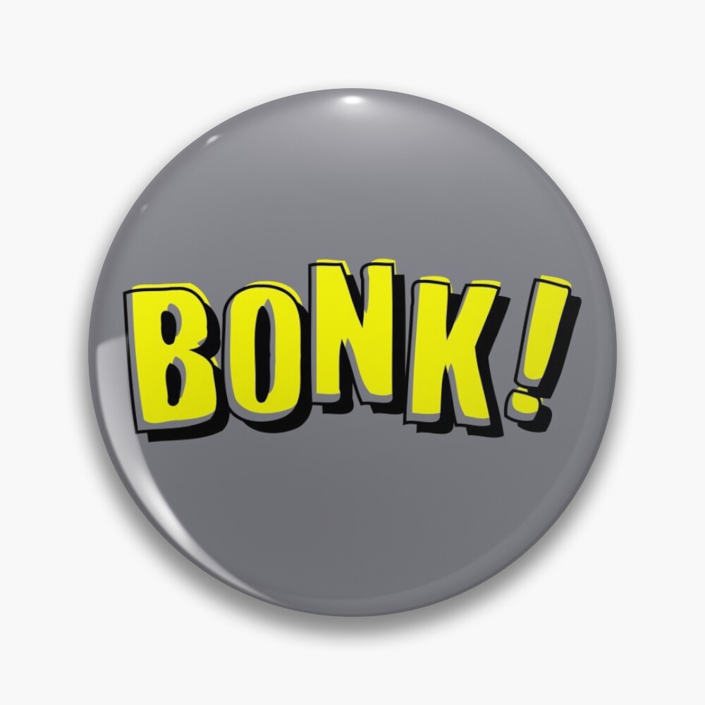 Copy of Funny Vintage Comic Book Style Sound Effect Bonk Pin