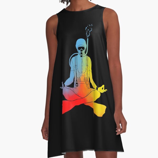 Artikel-Vorschau von Taucher Meditation Geschenk Diving tauchen Sport, designt und verkauft von alwe-designs.