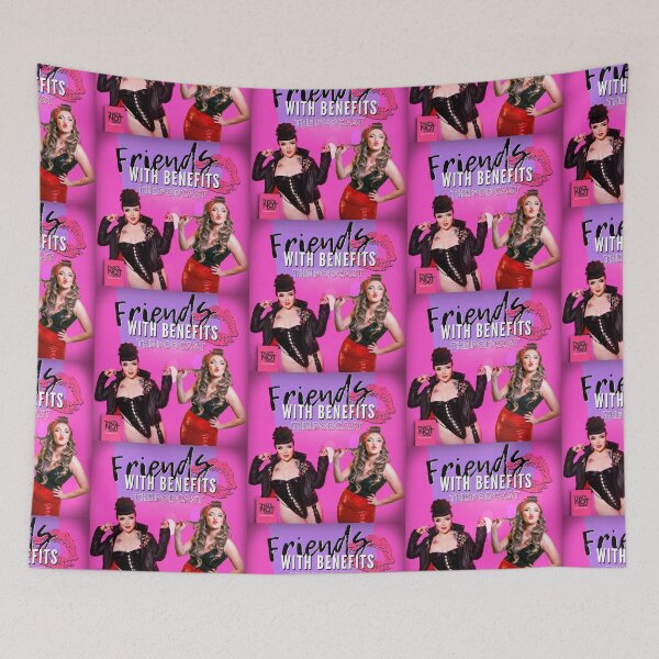 Item preview, Friends with Benefits with Tash York and Bettie Bombshell Cover designed and sold by thatsnotcanon.