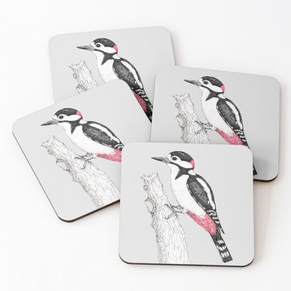 Item preview,  Great spotted woodpecker designed and sold by Bwiselizzy.