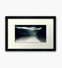 Two In A Boat - Lake Bohinj, Slovenia Framed Print