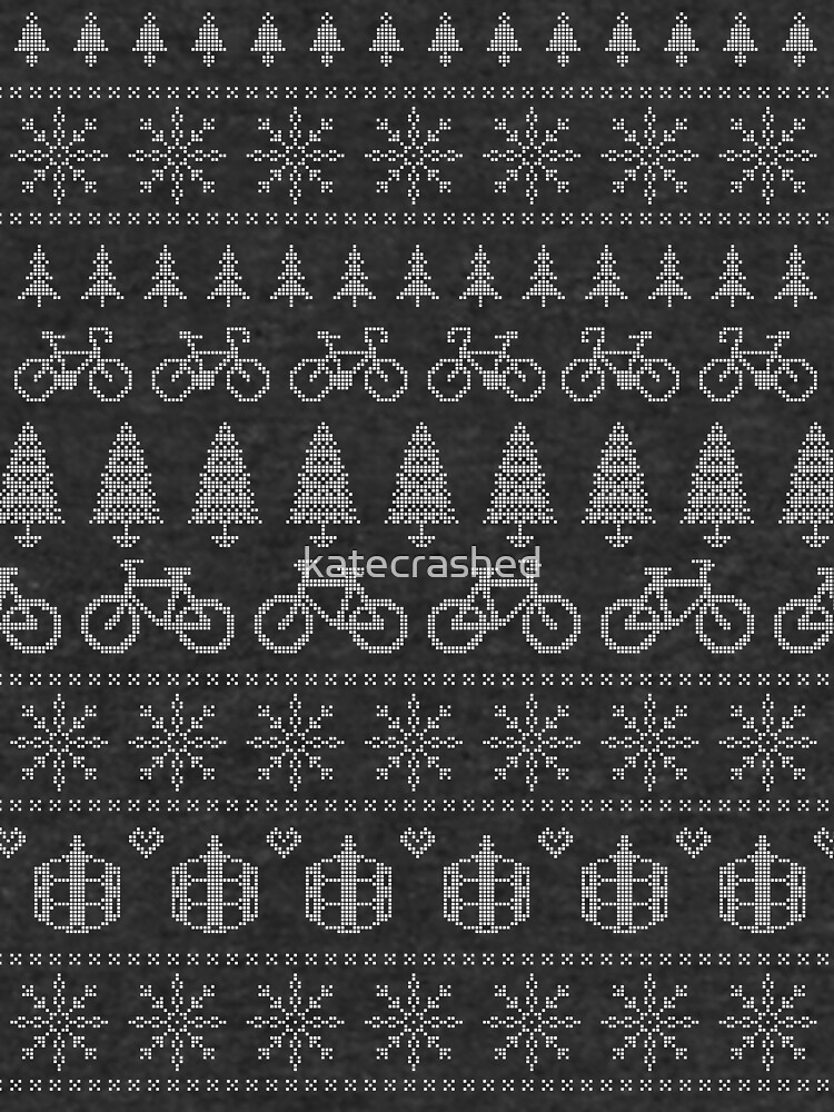 Christmas Cycling Jumper | Red by katecrashed