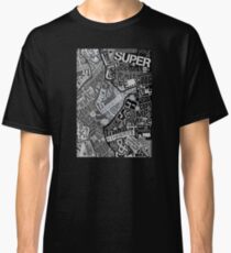 Typography Grayscale Classic T-Shirt