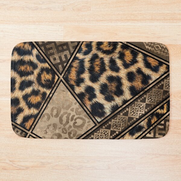 Item preview, Leopard Fur with Ethnic Ornaments #3 designed and sold by k9printart.