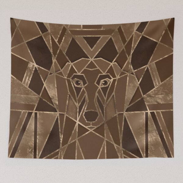 Item preview, Art Deco Dachshund dog  designed and sold by k9printart.