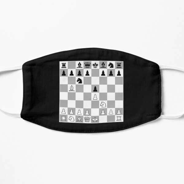 Chess Opening Ruy Lopez Spanish Game Player 1.E4 Flat Mask