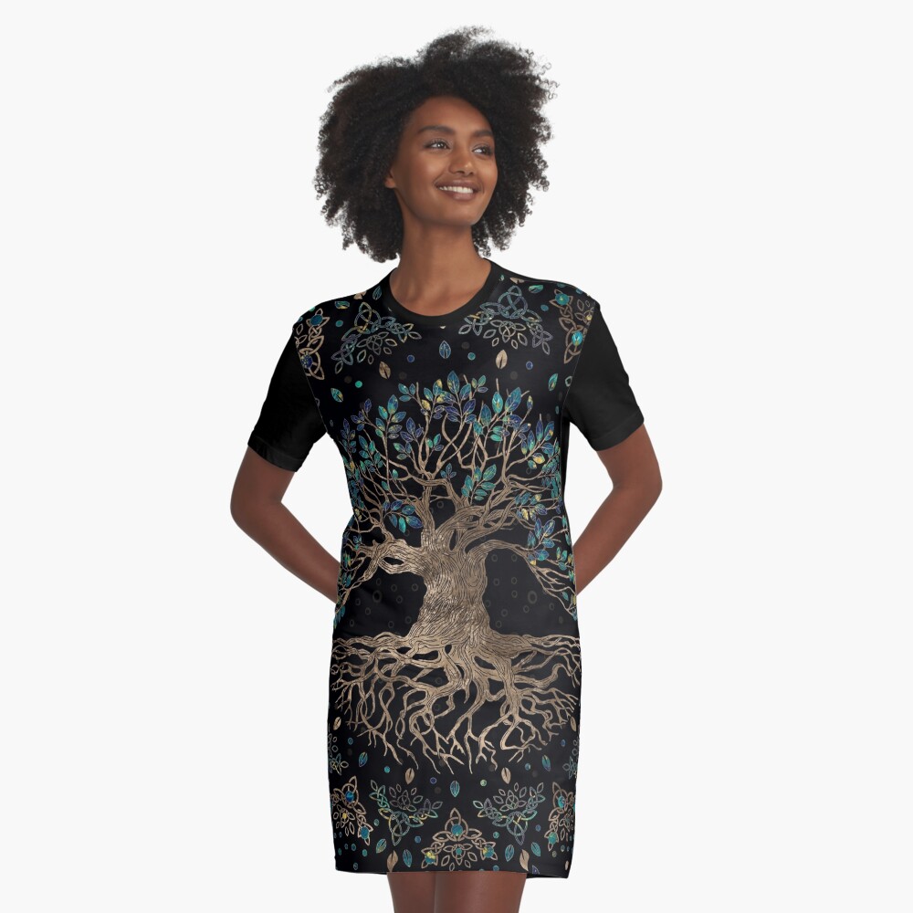 Item preview, Graphic T-Shirt Dress designed and sold by k9printart.