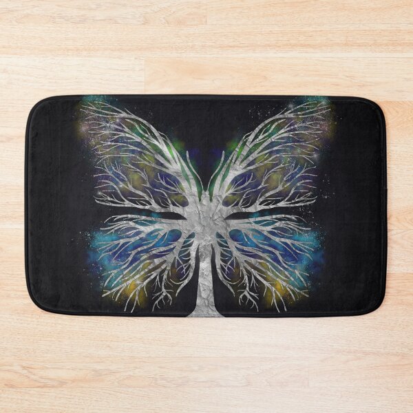 Item preview, Butterfly Tree - Silver Color Mist designed and sold by k9printart.