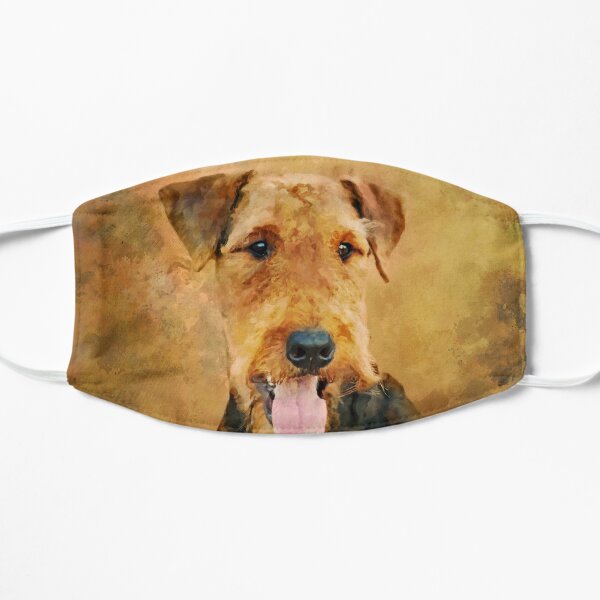 Airedale Terrier Portrait Mask