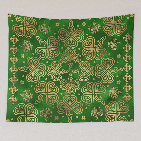 Item preview, Shamrock Clover Ornament designed and sold by k9printart.