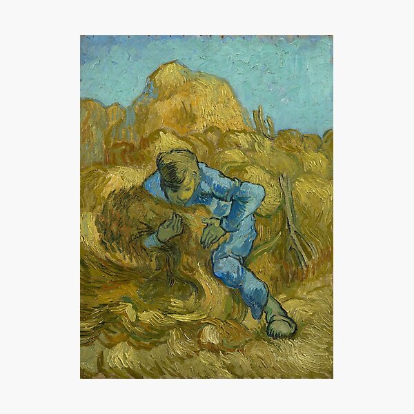Item preview, The Sheaf-Binder (after Millet), by Vincent van Gogh designed and sold by Irina Polyanskaya.