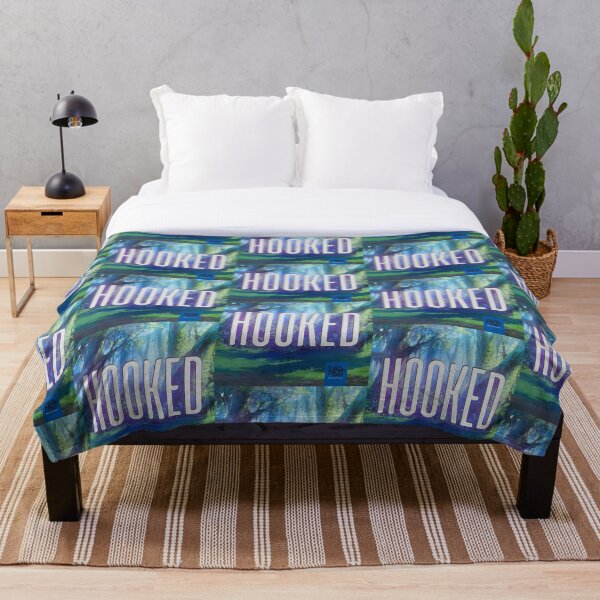 Hooked Cover Throw Blanket