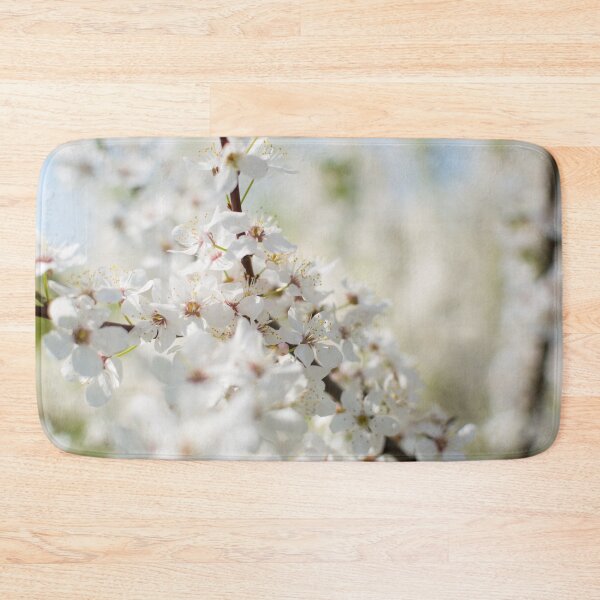 Item preview, White cherry flowers designed and sold by lena-maximova.
