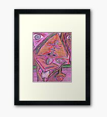cynical solution Framed Print