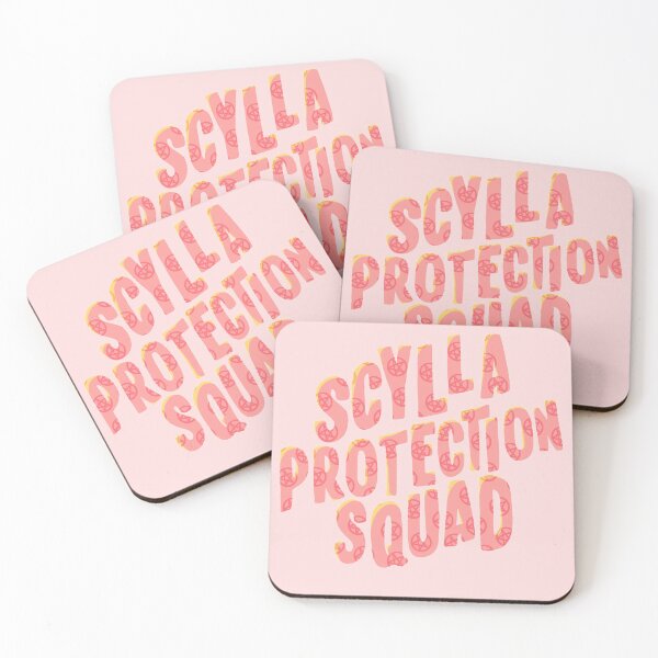 Item preview, Scylla Ramshorn Typography Lettering (Pink) Fort Salem Witches designed and sold by ShipperDesigns.