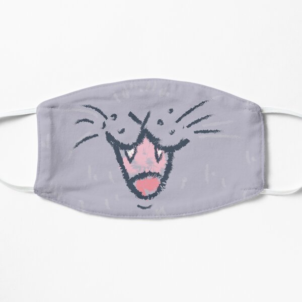 Kawaii Catface Flache Maske