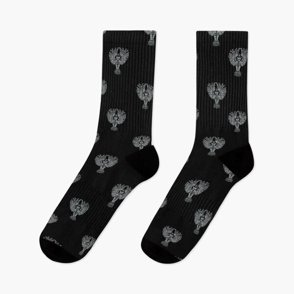 Item preview, Nightowl Pattern Black designed and sold by Sebastian Grafmann.
