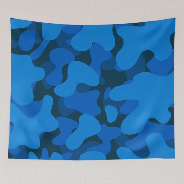 Item preview, Blue Camo designed and sold by Yeaha.