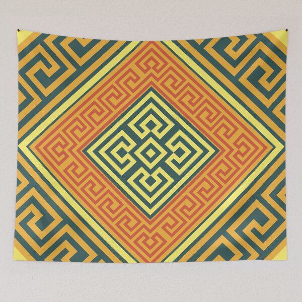 Item preview, Greek Key Ornament - Greek Meander - Calypso designed and sold by k9printart.