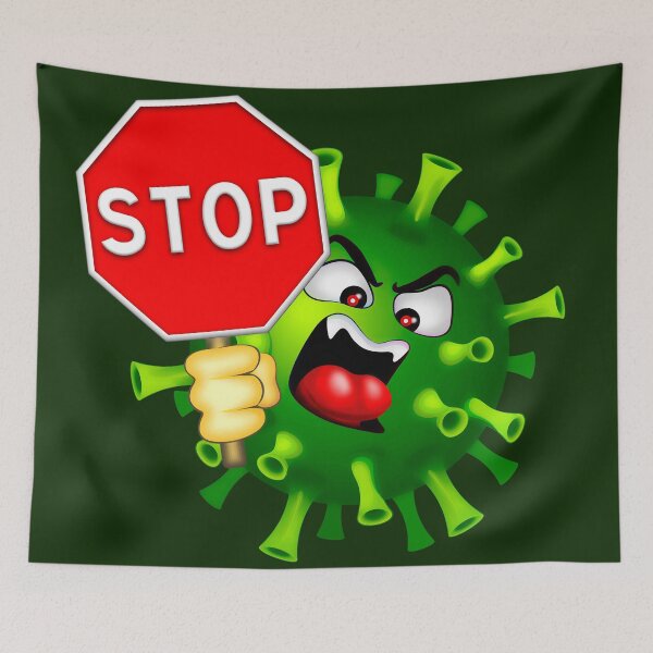 Item preview, Coronavirus Covid-19 STOP designed and sold by BluedarkArt.
