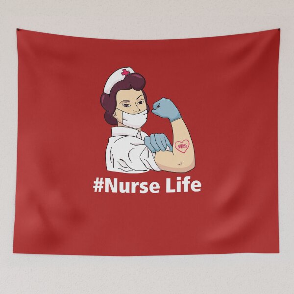 Artikelvorschau, Nurse Life Shirt Nette Pflege T-Shirts Leopard Camo Mask RN Shirts Stolze Krankenschwester Shirts Nettes trendiges Krankenschwester Shirt. entworfen und verkauft von danyc88.