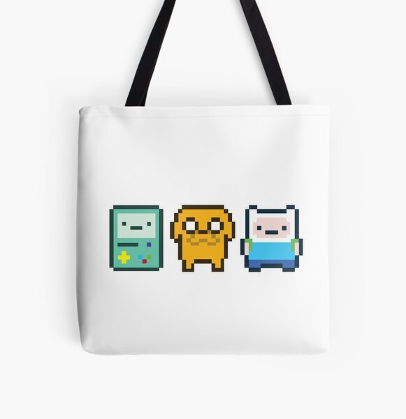 Adventure time - Pixel art All Over Print Tote Bag