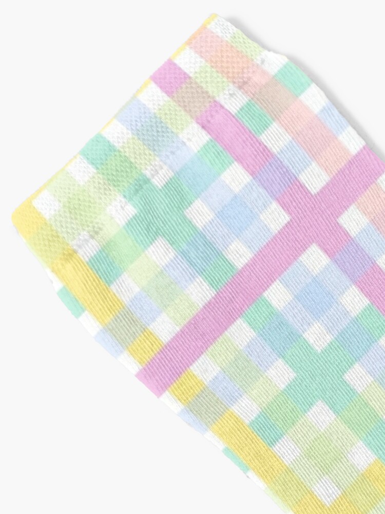 Pastel Rainbow Gingham  Leggings for Sale by newburyboutique