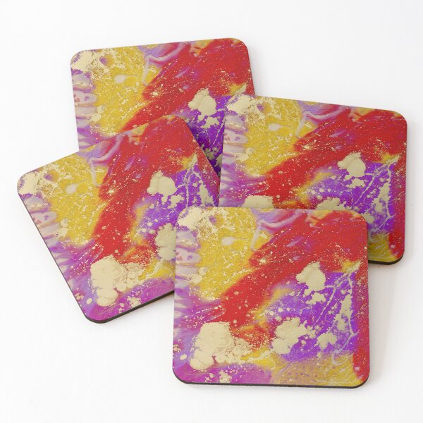 Item preview, Red and Gold Three designed and sold by margopiefke.