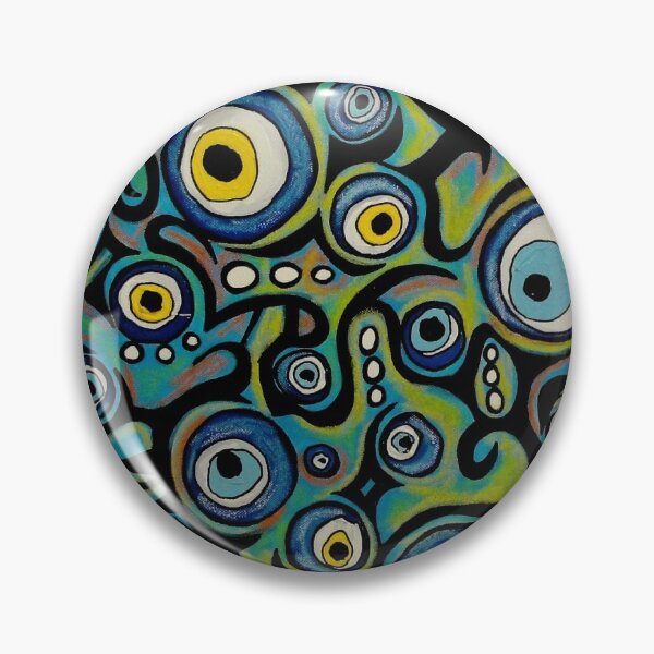 Who's Watching (Evil Eye) Pin