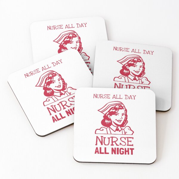Item preview, Nurse all day, nurse all night T-Shirt designed and sold by NerdySherds.