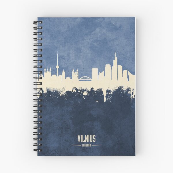 Item preview, Vilnius Lithuania Skyline designed and sold by ArtPrints.