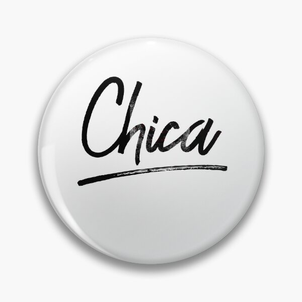 Item preview, Chica - typography Latino Print - Mexican Word  designed and sold by Bebichic.