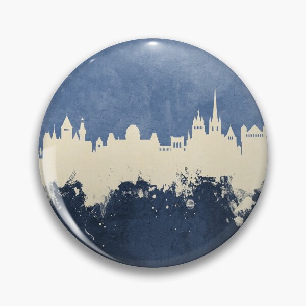 Item preview, Lausanne Switzerland Skyline designed and sold by ArtPrints.