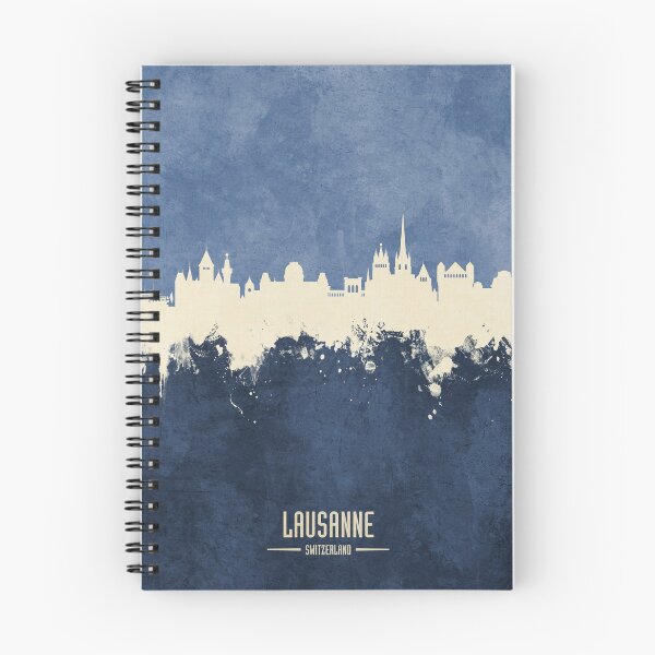 Item preview, Lausanne Switzerland Skyline designed and sold by ArtPrints.