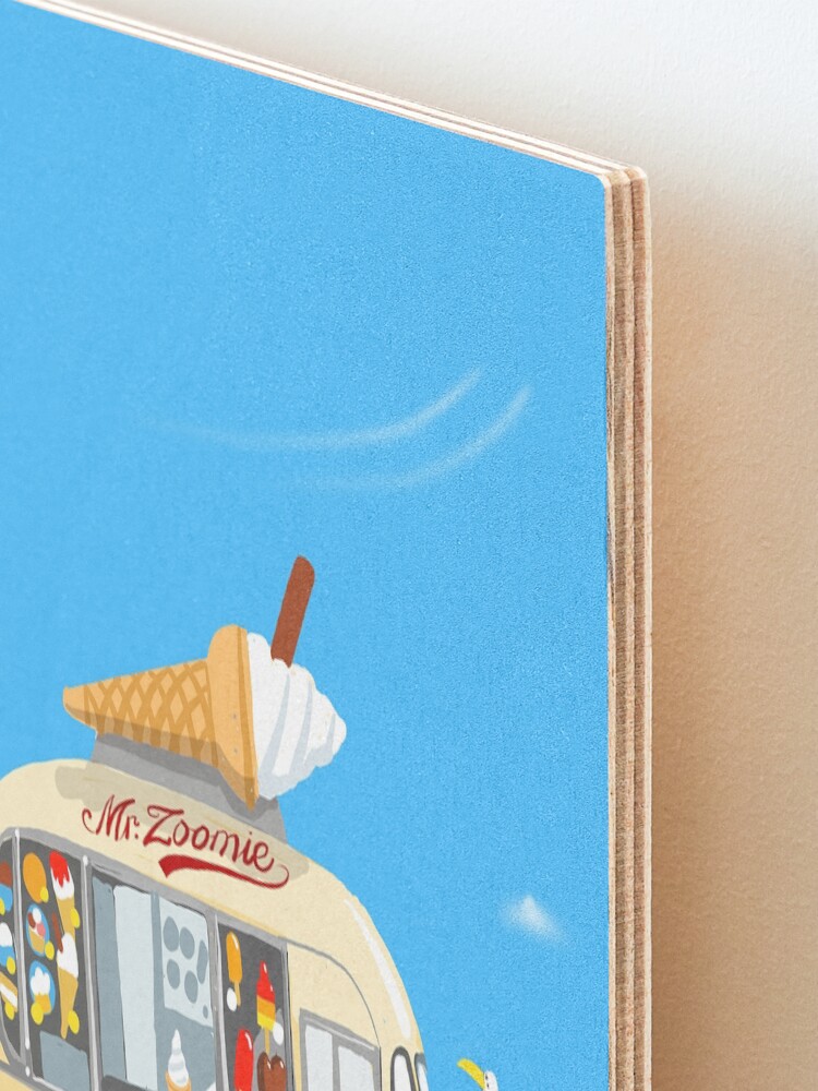Alternate view of Mr. Zoomie Mounted Print