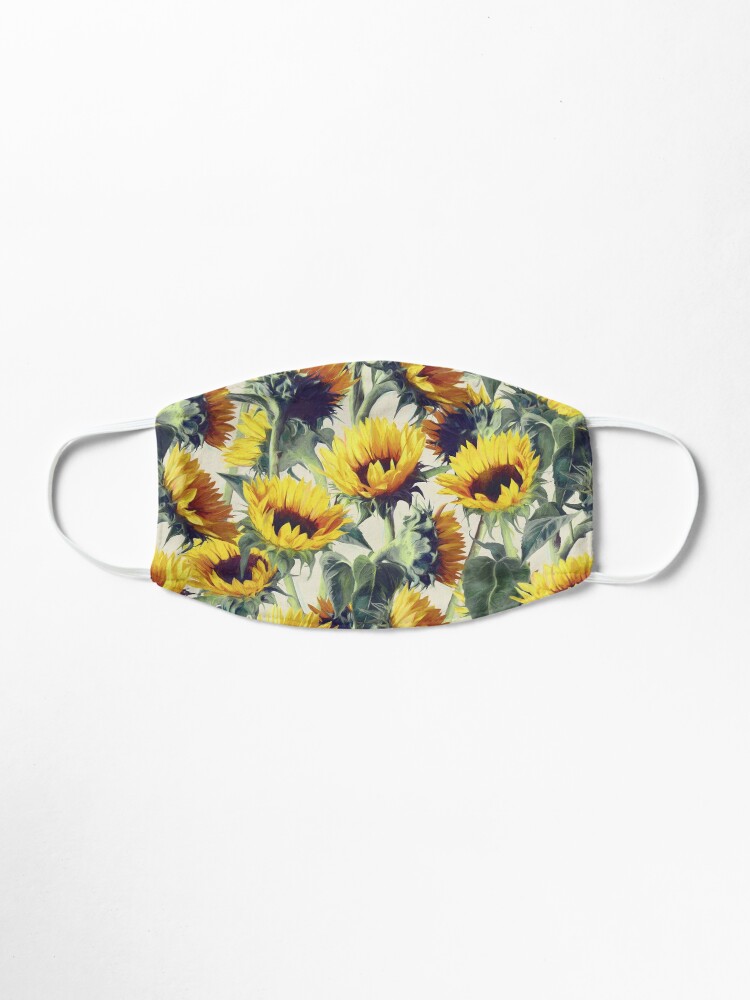 Alternate view of Sunflowers Forever Mask