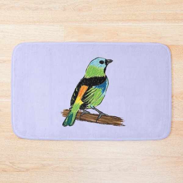 Item preview, Artwork of a Green-Headed Tanager I designed and sold by JD's Shop.