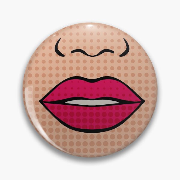 Item preview, Pop art lips 4 designed and sold by RikDrawsThings.