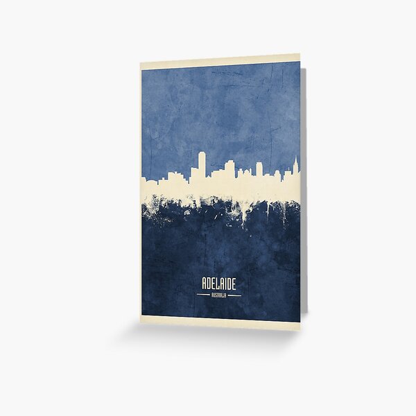 Item preview, Adelaide Australia Skyline designed and sold by ArtPrints.