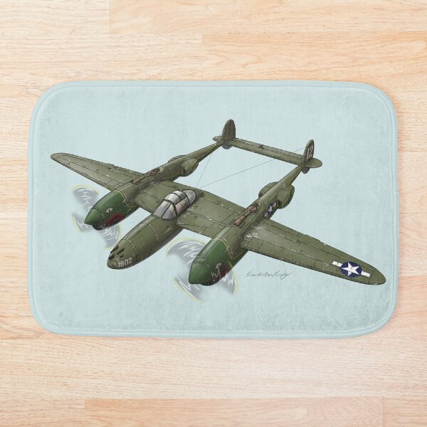 Aperçu de l'œuvre Lockheed P-38 Foudre créée et vendue par Wootus.