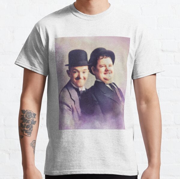 laurel and hardy tee shirts