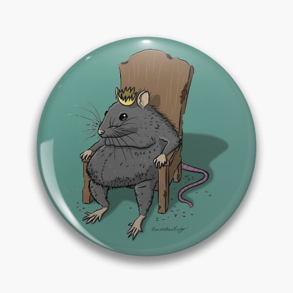 King Rat - Rat King - Pin