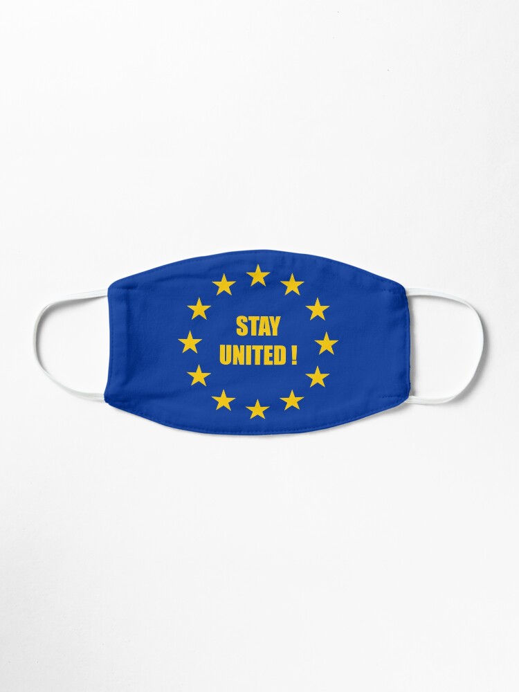 Europa Eu Sterne Europaflagge Maske Von Geogdesigns Redbubble