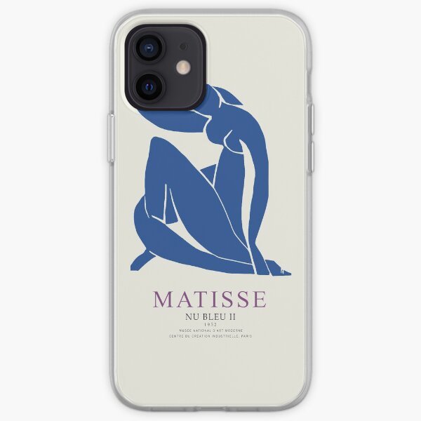 Henri Matisse Nu Bleu II (Blue Nude II) 1952 Oeuvre d'art mural Coque souple iPhone