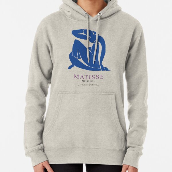 Henri Matisse Nu Bleu II (Blue Nude II) 1952 Artwork for Wall Art, Prints, Posters, Tshirts, Men, Women, Youth Pullover Hoodie