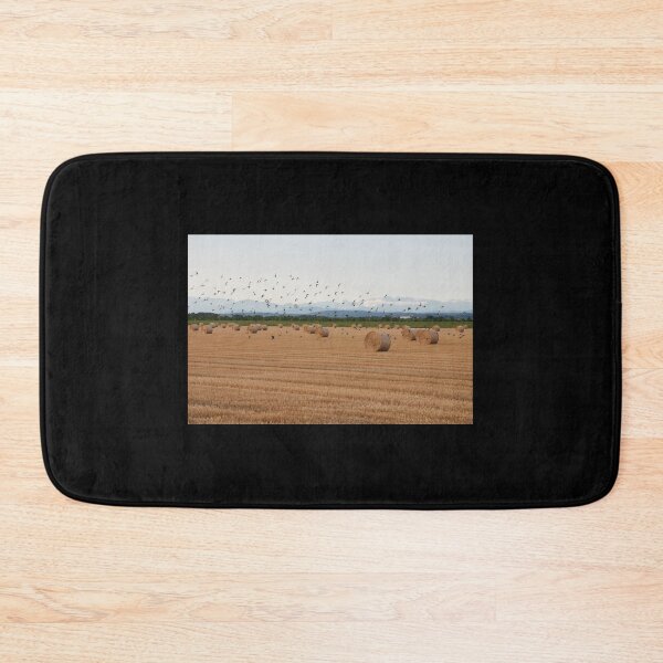 Item preview, Hay Bales with Birds in Flight  designed and sold by jojobob.