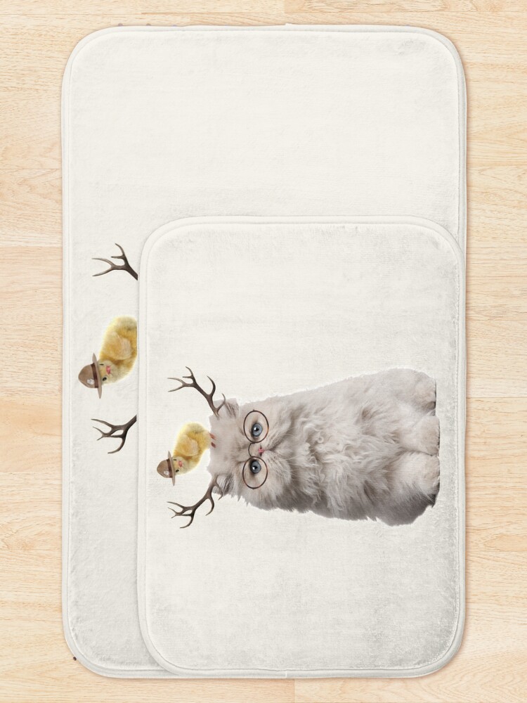 Alternate view of Cat that Chick Bath Mat