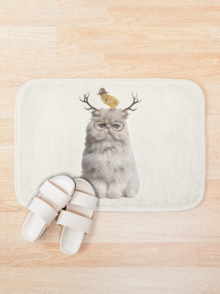 Alternate view of Cat that Chick Bath Mat