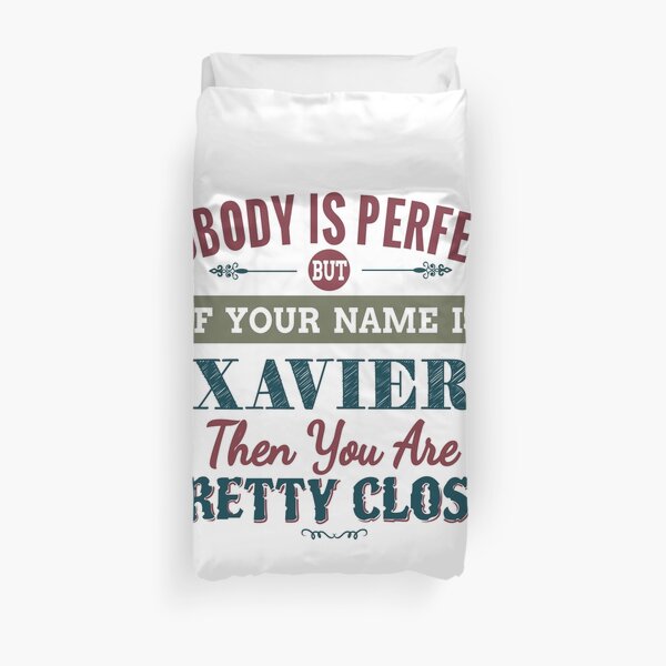 Xavier Duvet Covers Redbubble